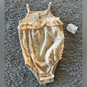 Little Co floral romper